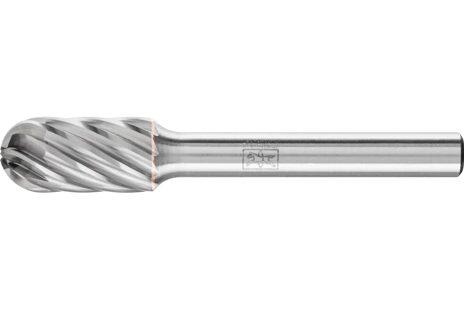 Picture of Pferd Carbide Bur SC-3 Cylindrical Radius End Inox Cut 3/8" x 3/4" x 1/4" Shank